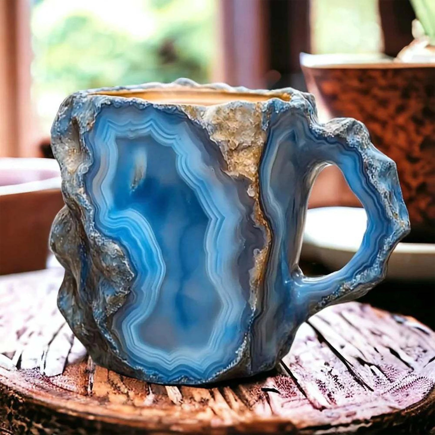 MINERAL CRYSTAL ROCK COFFEE MUG