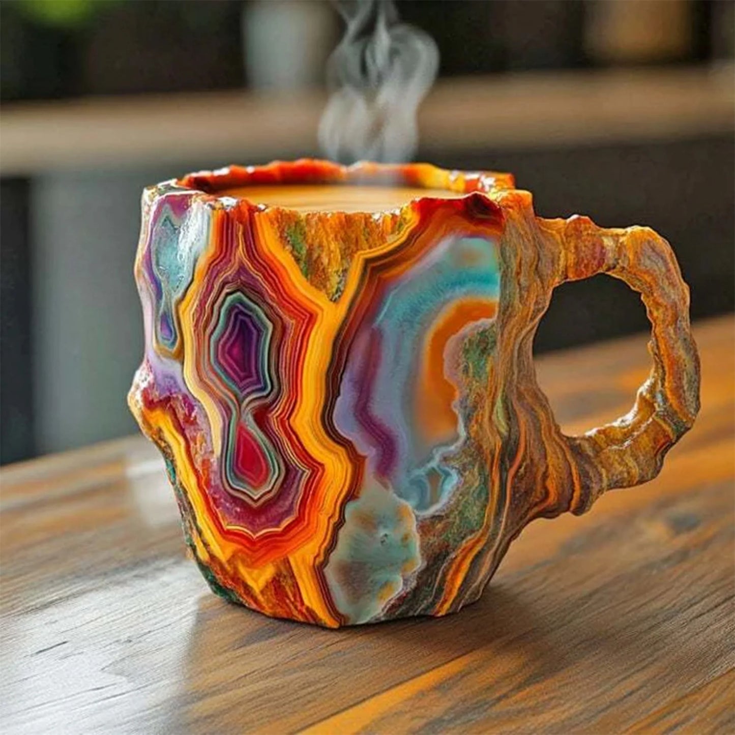 MINERAL CRYSTAL ROCK COFFEE MUG